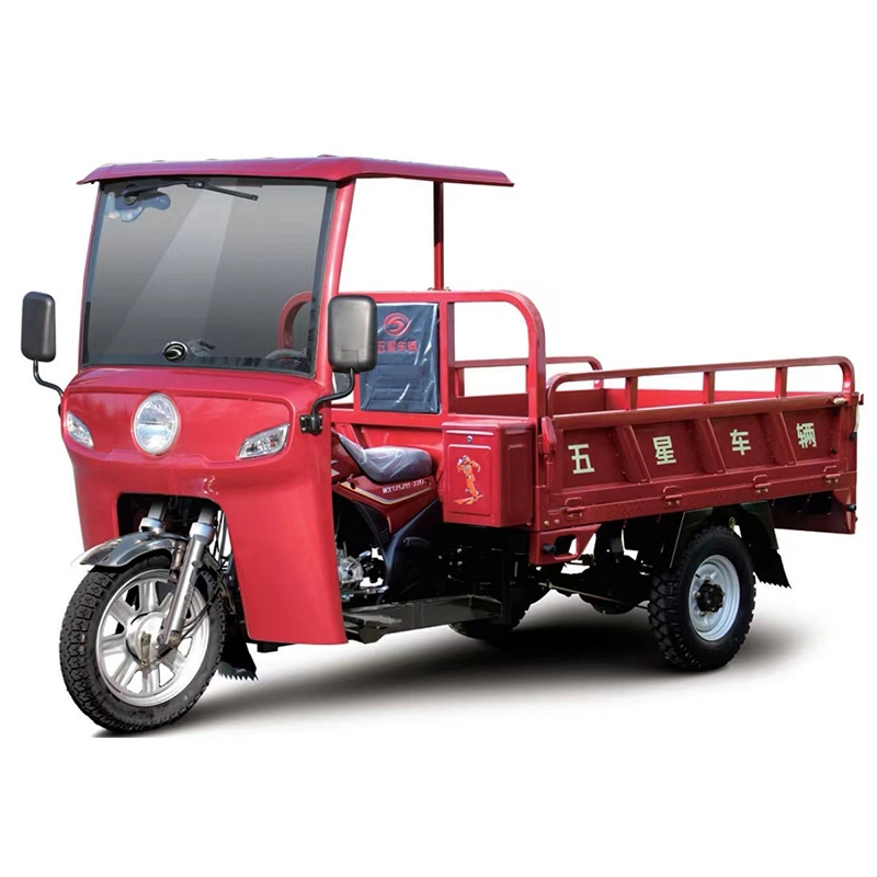 2024 China Tricycle Motor Loader - User-Friendly 3 Wheeled Cargo Motorcycle with High Torque Engine