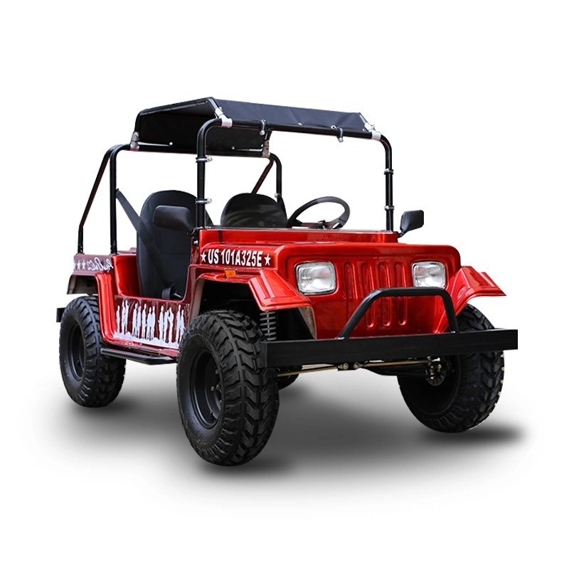 Gasoline 125cc 150cc Mini Jeep ATV for Children with Two Seats