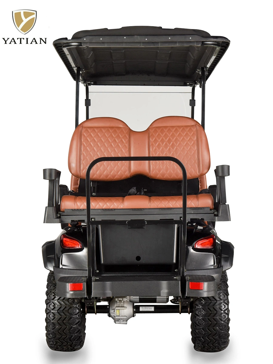 72V Golf Cart Family Used Lithium Ion Battery Powered 4 Seat Electric off Road Golf Car Dune Utility Vehicle Buggy