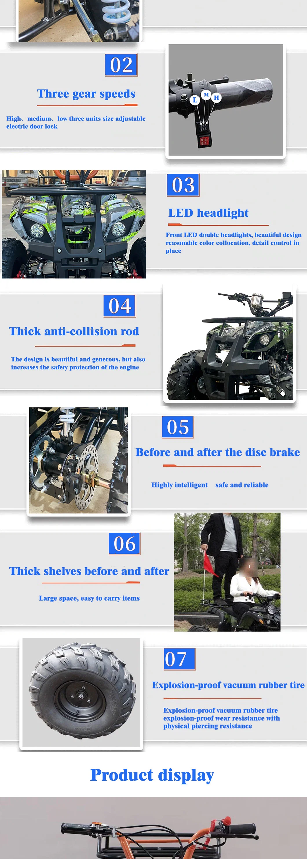 49cc Kid-Friendly and Safe on-Road ATV