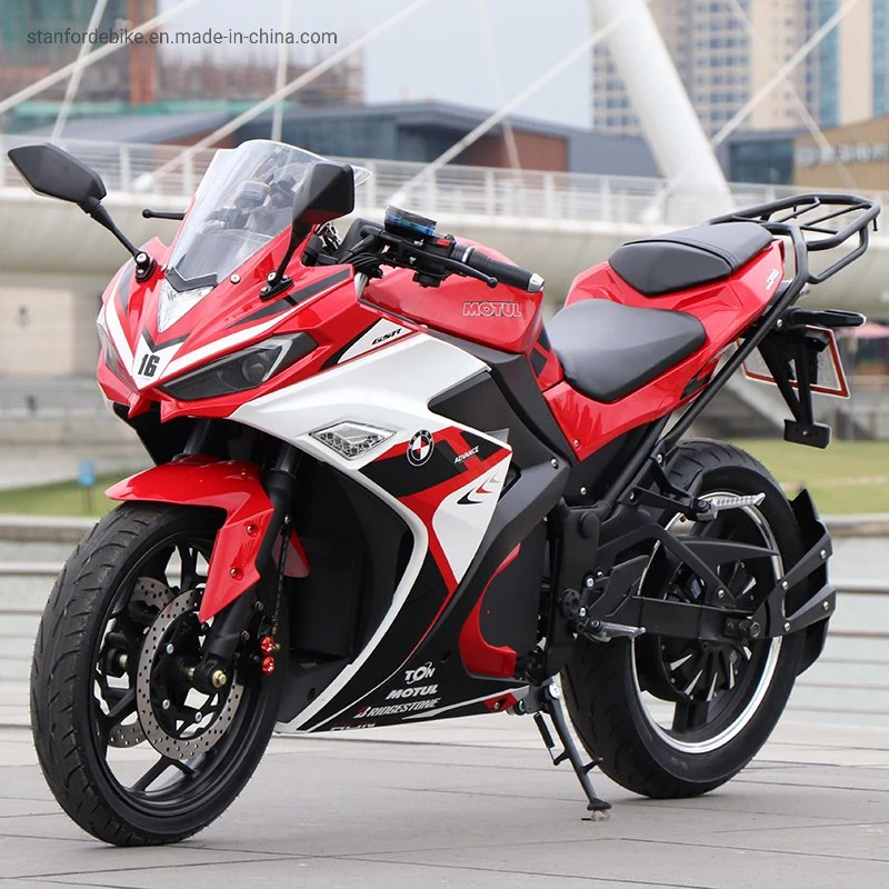 Full Size R3 Racing Electric Motorcycle 5000W/8000W/10000W with Removeable Battery for Sale