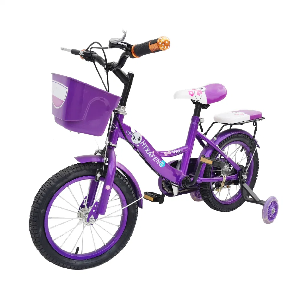 2023 Factory Price New Products Kids Bike 16&prime; &prime; Four- Wheel Cheap Children Exercise Bicycle for Kids