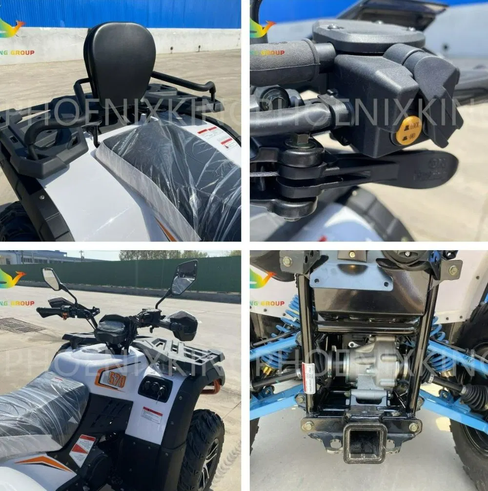 Chinese Gas Powered EEC5 T3 570cc Sporty Quad Bike Mini Dune Buggy 4 Wheel Motorcycle ATV Atvs &amp; Utvs