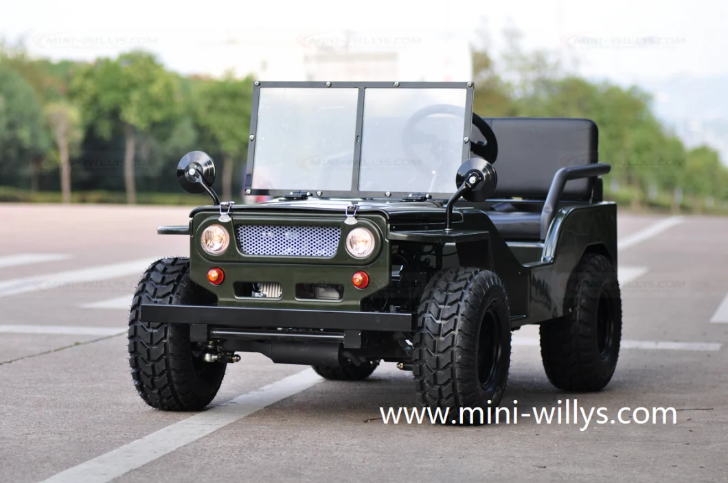 China Factory Best Price Electric Start Adult 125cc 150cc 250cc Willys Mini Jeep 4X4