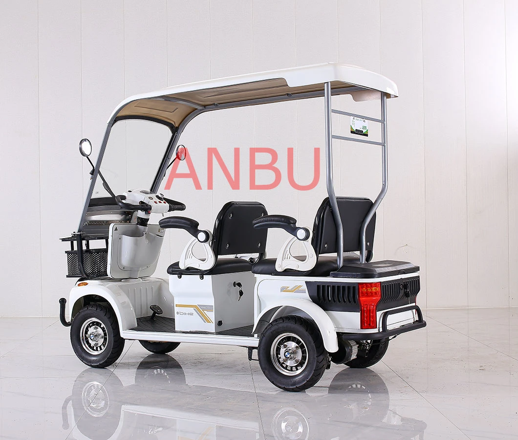 China Factory Cheap Price Hot Sales 4 Wheels Electric Quadricycle Passenger and Cargo Adult