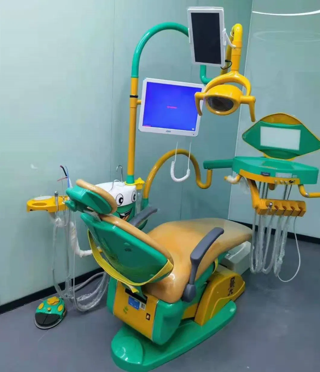 Kids Dental Chair/Dental Treatment Unit for Children/Cartoon Dental Chair