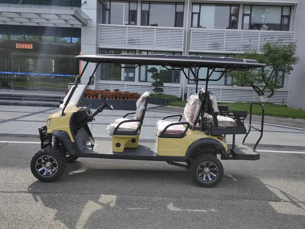High Standard 6 Sitzer Seater Classic Golf Buggy Electric Vehicle Electric Powered System Automotive