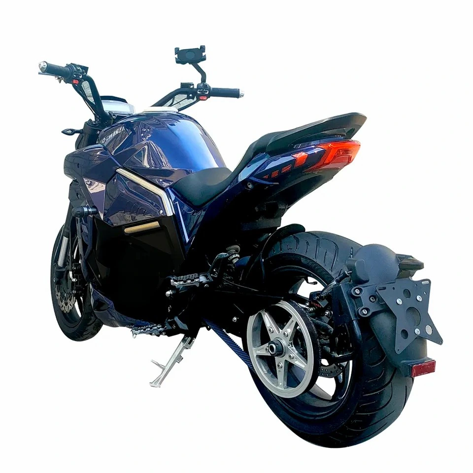 All Terrain Lithium Battery with Steel Case Powered by 12kw Central Drive Motor Electric Motorcycle