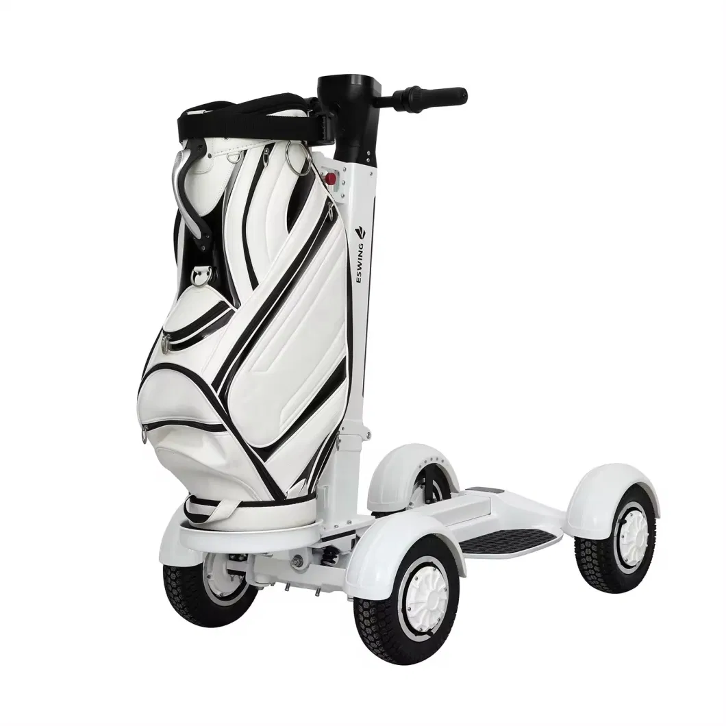 E Scooter Chariot Golf Trolley 4 Wheel Electric Golf Scooter Electric Vehicle