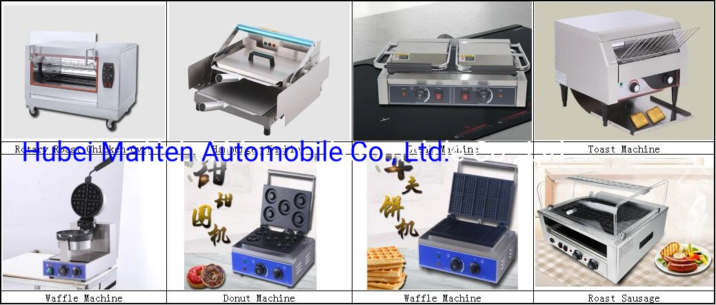 Mobile Outdoor Gasoline Engine Foton Forland Mini 4X2 6 Wheelers Food Wagon for Event