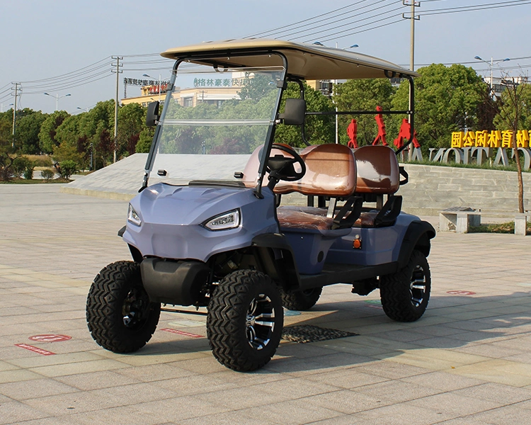 AC Motor 4 Seater Electric Golf Carts for off Road Buggy