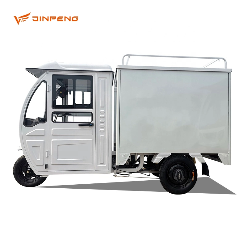 Jinpeng Delivery Tricycles 100km Range Electric 3 Wheelers with 60V100ah Battery