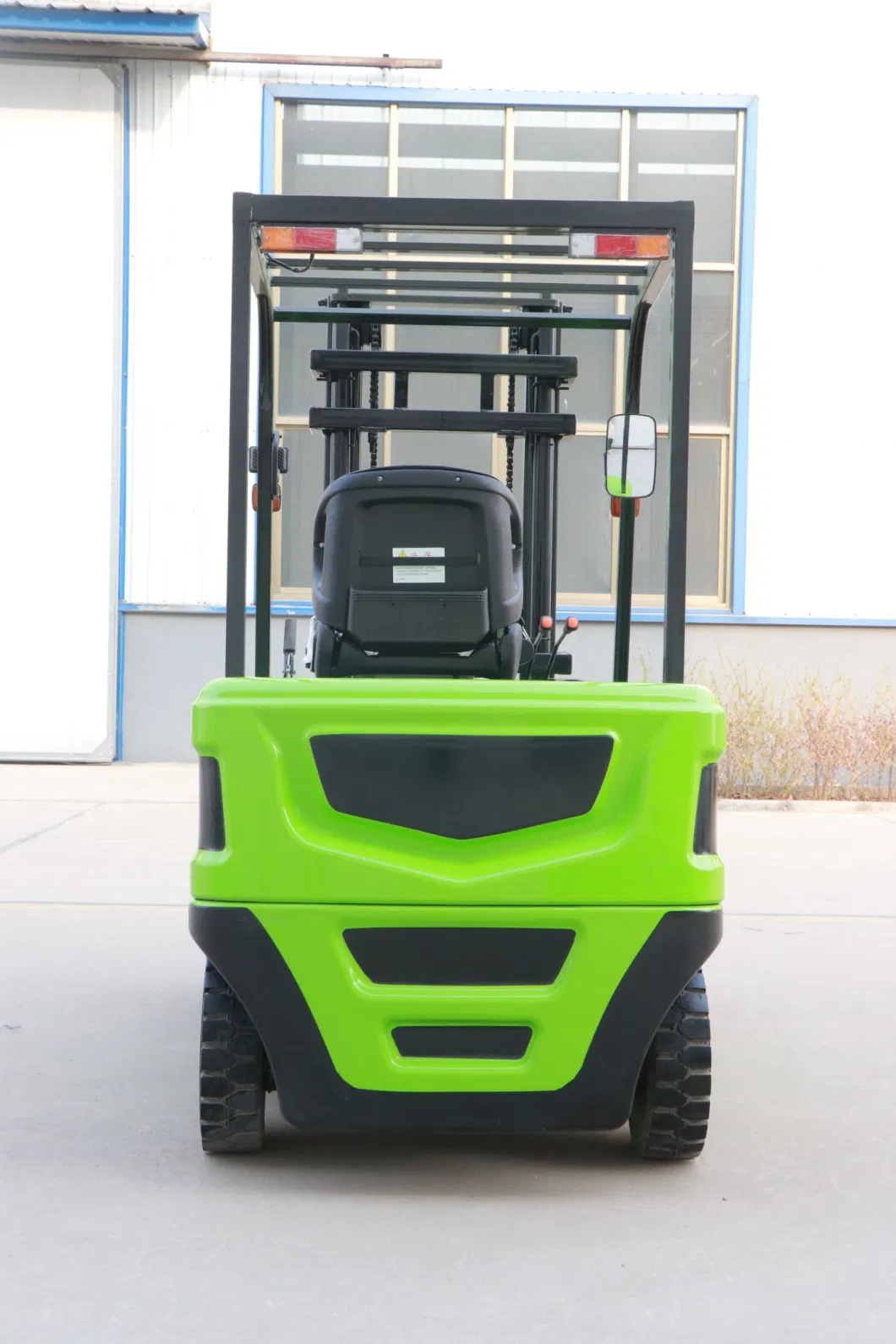 1 Ton 2ton 3 Ton Lithium Battery Full Electric Lift Four Wheels Lateral Displacement Warehouse All Terrain Forklift for Small Storage
