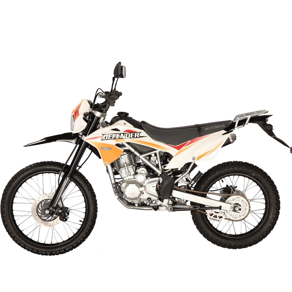 off Road Gasolene Dirt Bike Motorycles 150cc 200cc with 19/17 Wheels