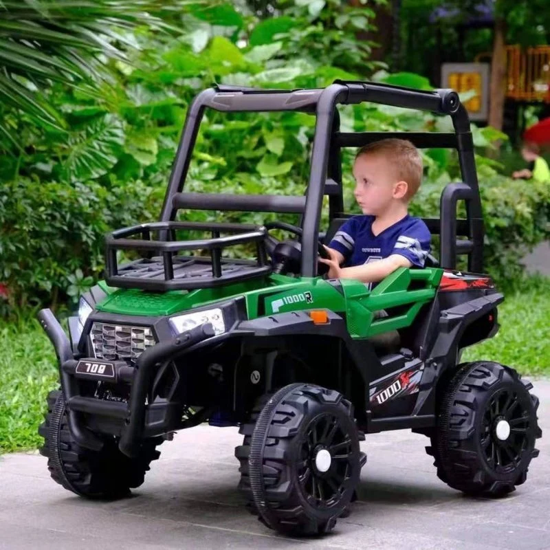 Kids Drive Large Storage Box off-Road Vehicle Ride on Car