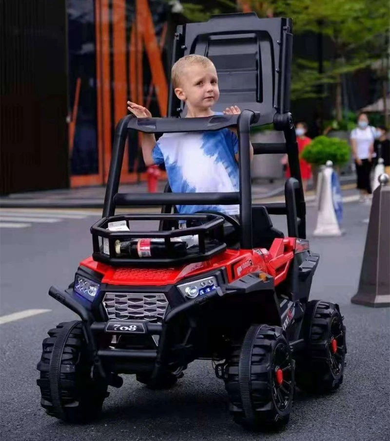 Kids Drive Large Storage Box off-Road Vehicle Ride on Car