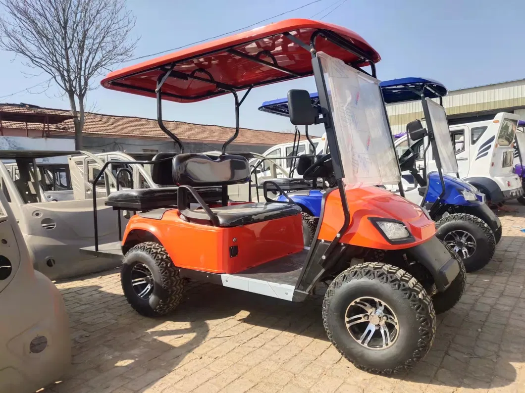 Most Popular 2+2 Seater Electric off-Road Golf Cart 4000W Motor Adult Leisure Mobility Pure Electric Four-Wheel Vehicle1