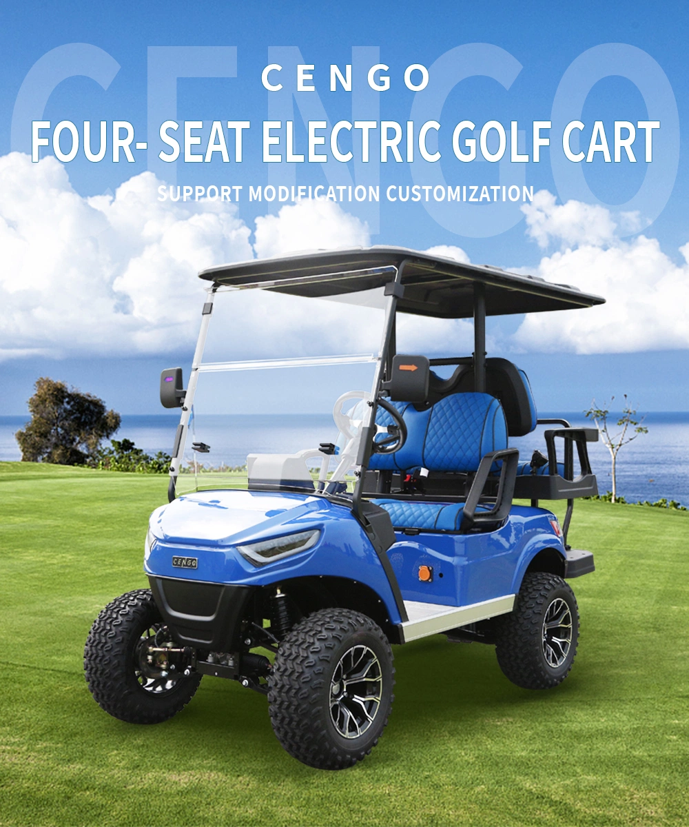 4 Seater Electric Golf Carts off Road Golf Buggy with Lithium Battery