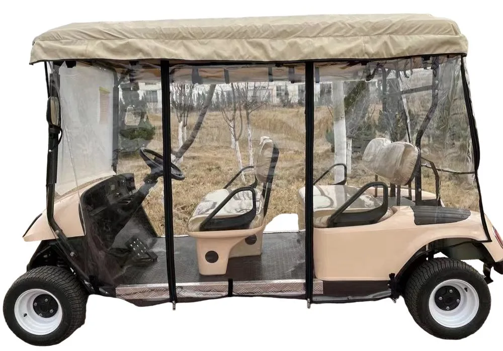 Factory Supply 6 Seats Cheaper Golf Cart/Seat Folds Back Electric Golf Car/Intelligent Utility Electric Vehicle