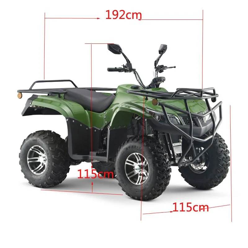 off-Road Electric Quad Bike Atvs Vehicles with Trailer Bumper Made in China Electric off-Road Vehicle ATV