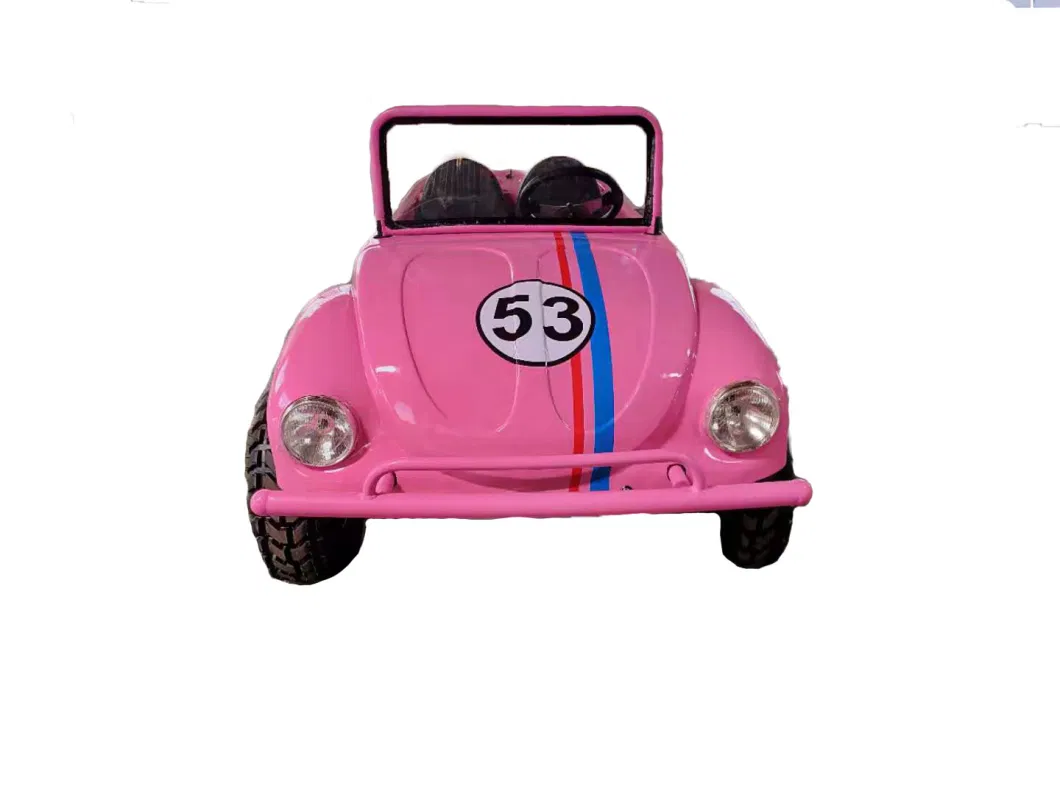 Hot Sale 1500W Mini Beetle Car Electric Golf Cart 2WD ATV UTV for Adult Teenage