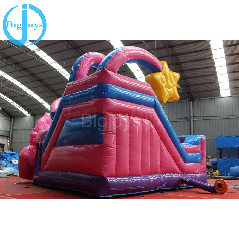 Factory Price Kids Inflatable Unicorn Bouncer with Slide for Sale (BJ-B23)