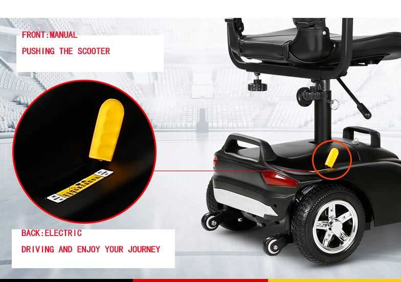 Disabled Mobility Folding Foldable Handicap Power Scooter Manufacturer Elderly Disabled Electric Vehicle