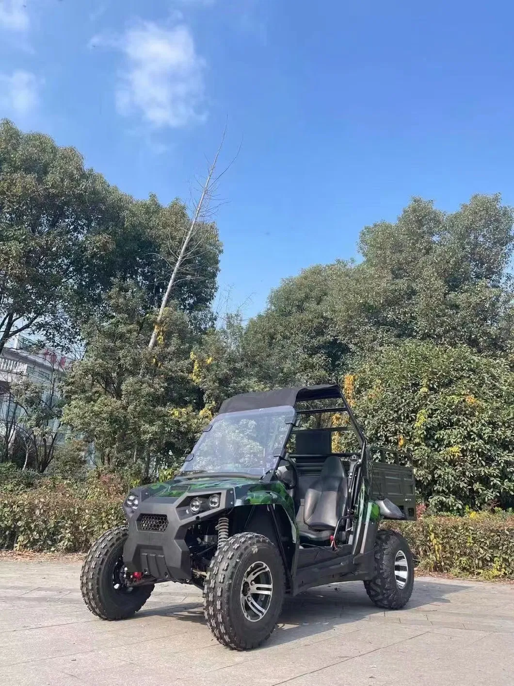 Hot Farm UTV in Camo Color with 3000W Brushless Motor