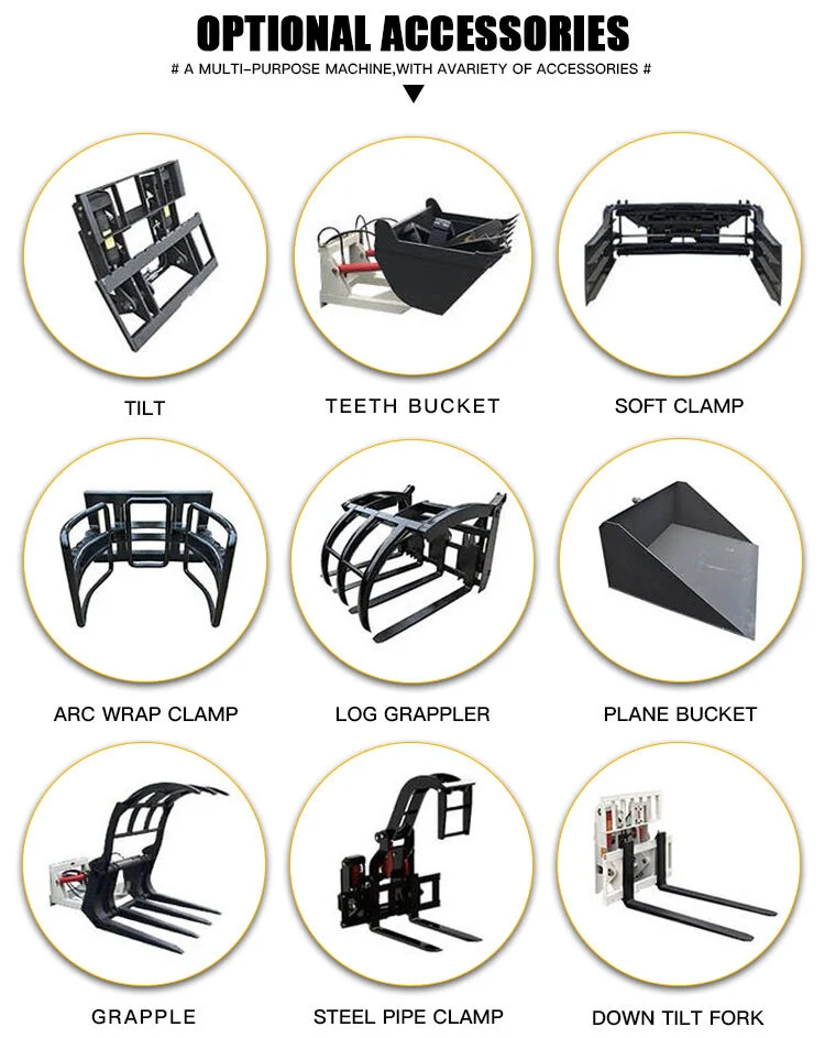 3.5-Ton off-Road Forklift Four-Wheel Drive All-Terrain