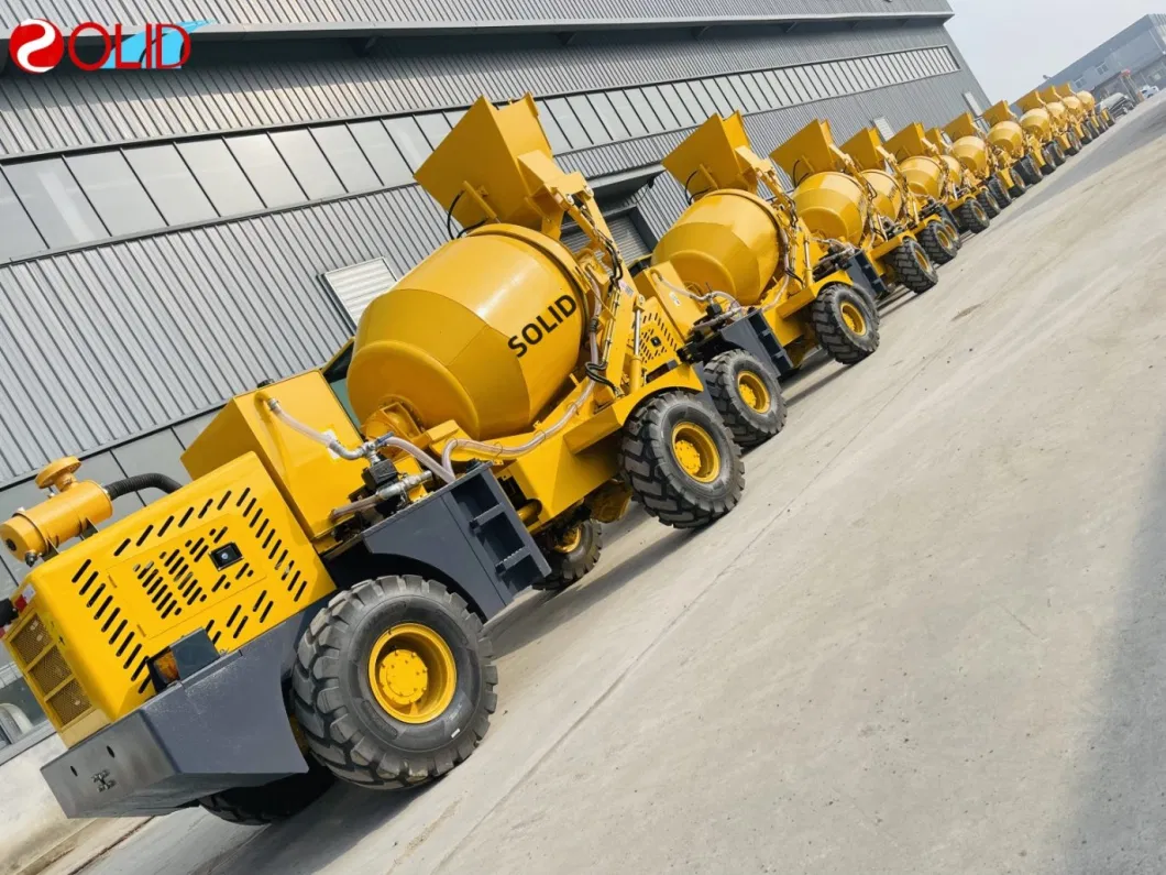 Best Quality Automated Concrete Mixing Vehicles for Remote Construction Sites