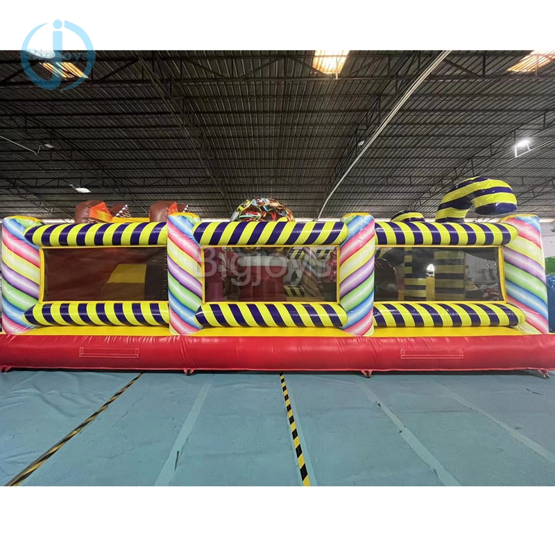 Sugar Theme Inflatable Castle Slide Combo for Children Park