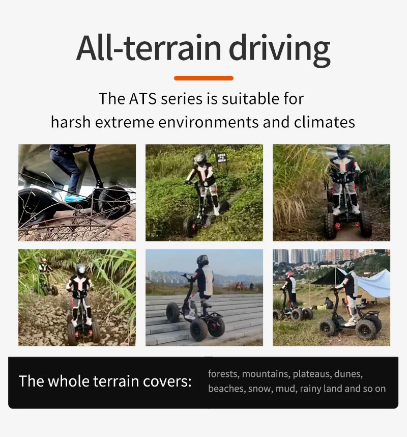 All Terrain Scooter ATS Vehicles for All Land Types