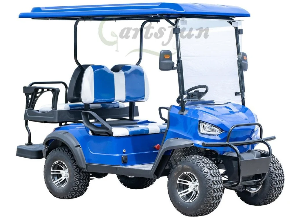 Cheap Mini 4 Wheel 4 Seater 6 Seater Sightseeing Cart Club Electric Golf Carts for Sale