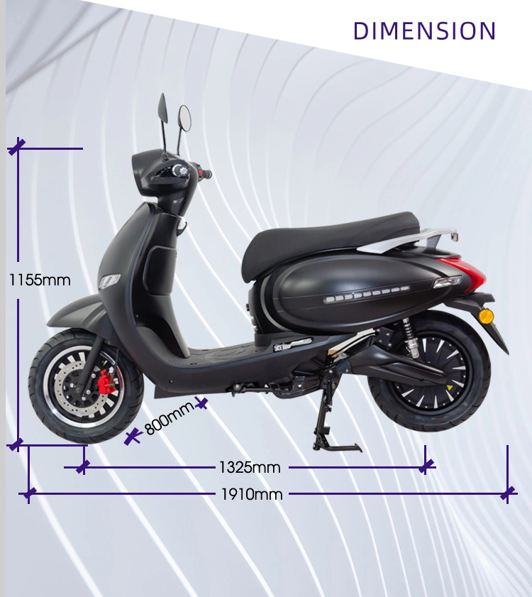 Adult Fat Tire Electric 2-Wheel Electric off Road Scooters 3000W 60V