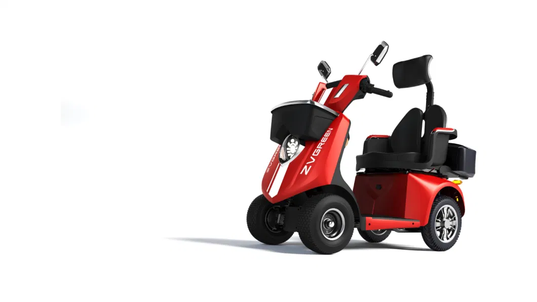 for Handicapped 4- Wheel Electric Mobility Scooter