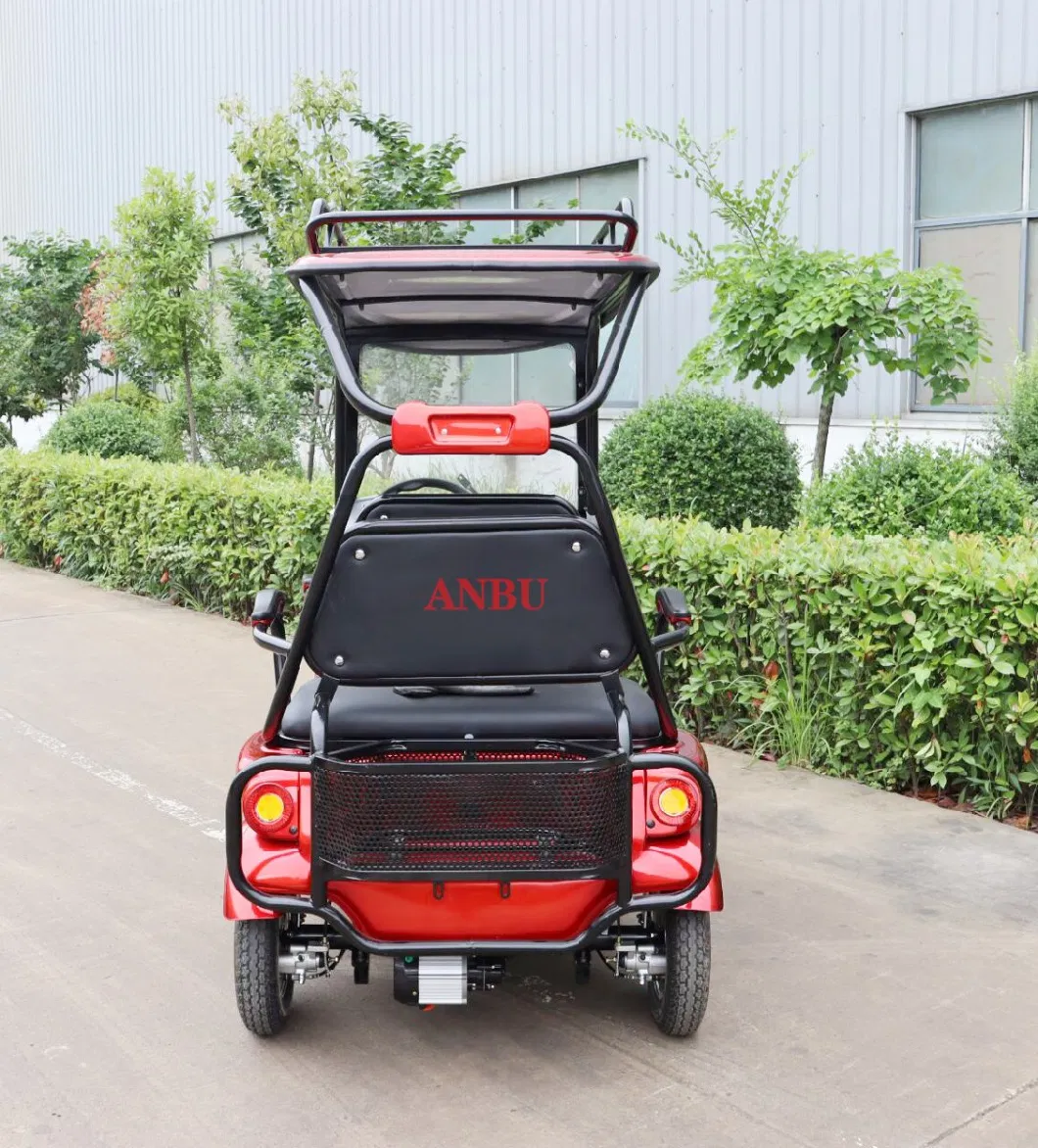 Four-Wheel Electric Golf Cart Sightseeing Car 52ah Lead-Acid Battery 1500W Motor