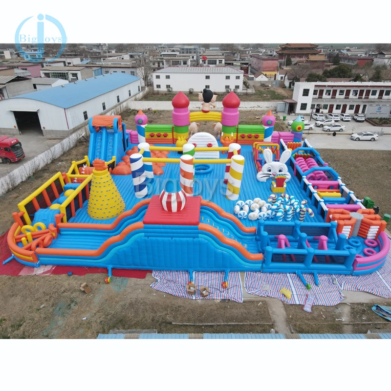 Commercial Giant Outdoor Inflatable Playground for Children