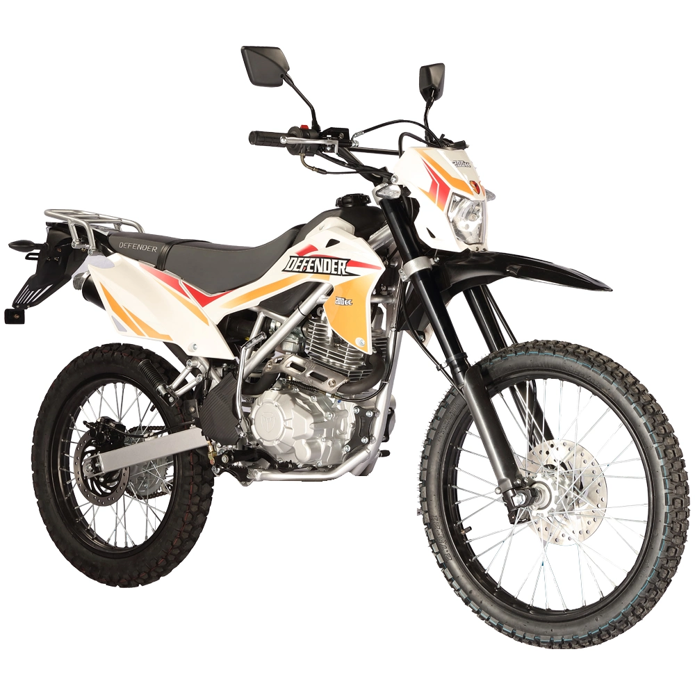off Road Gasolene Dirt Bike Motorycles 150cc 200cc with 19/17 Wheels