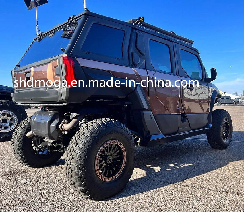 1000cc Jeep Rooftop Tents Sidexside/UTV/Quadssv/4WD Fully Enclosed Low Speed Vehicle HVAC/Power Window Doors/Traktorimonkija Adventure/ Outdoor Camping Mini RV