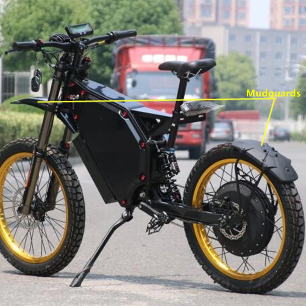 5000W Electric Dirt Bike with Rear Brushless Motor 72V 28.8ah Lithium Battery Enduro Fat Ebike Bomber Motorbike