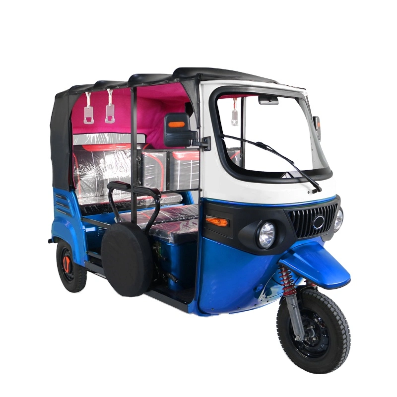 New Three Wheel Electric Tricycle 3 Wheeler Tuk Tuk for Passenger
