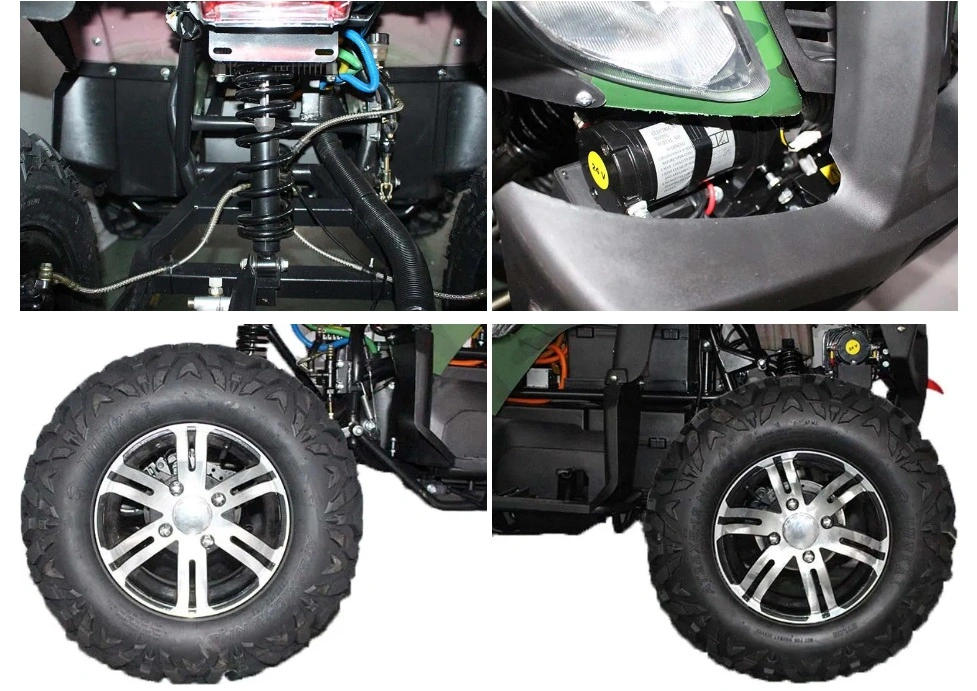 4000W 4wheels Driving Adult Electric ATV 4X4 Quad Bike