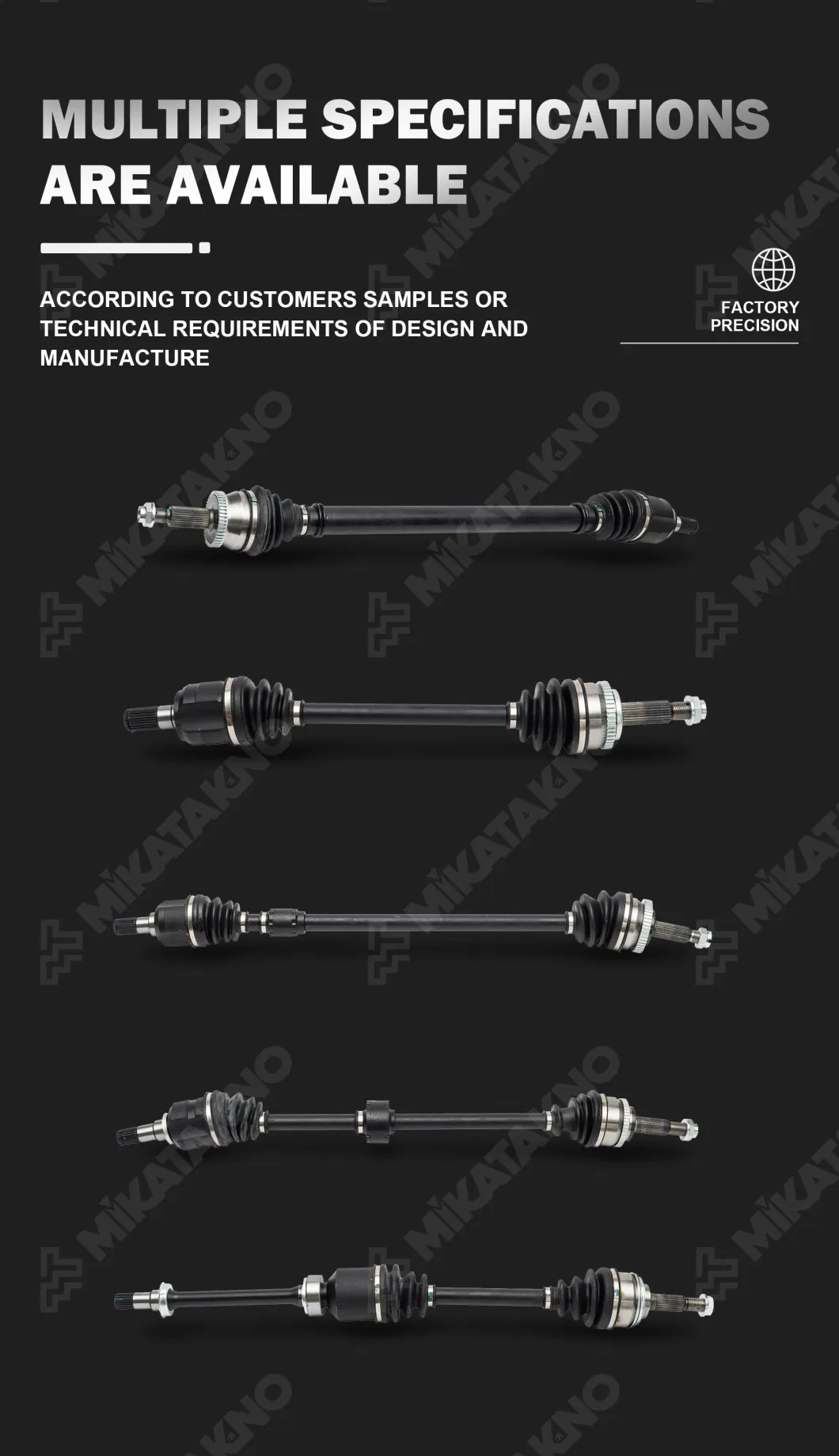 Favorable Price CV Axles for All BMW Vehicles Car Parts