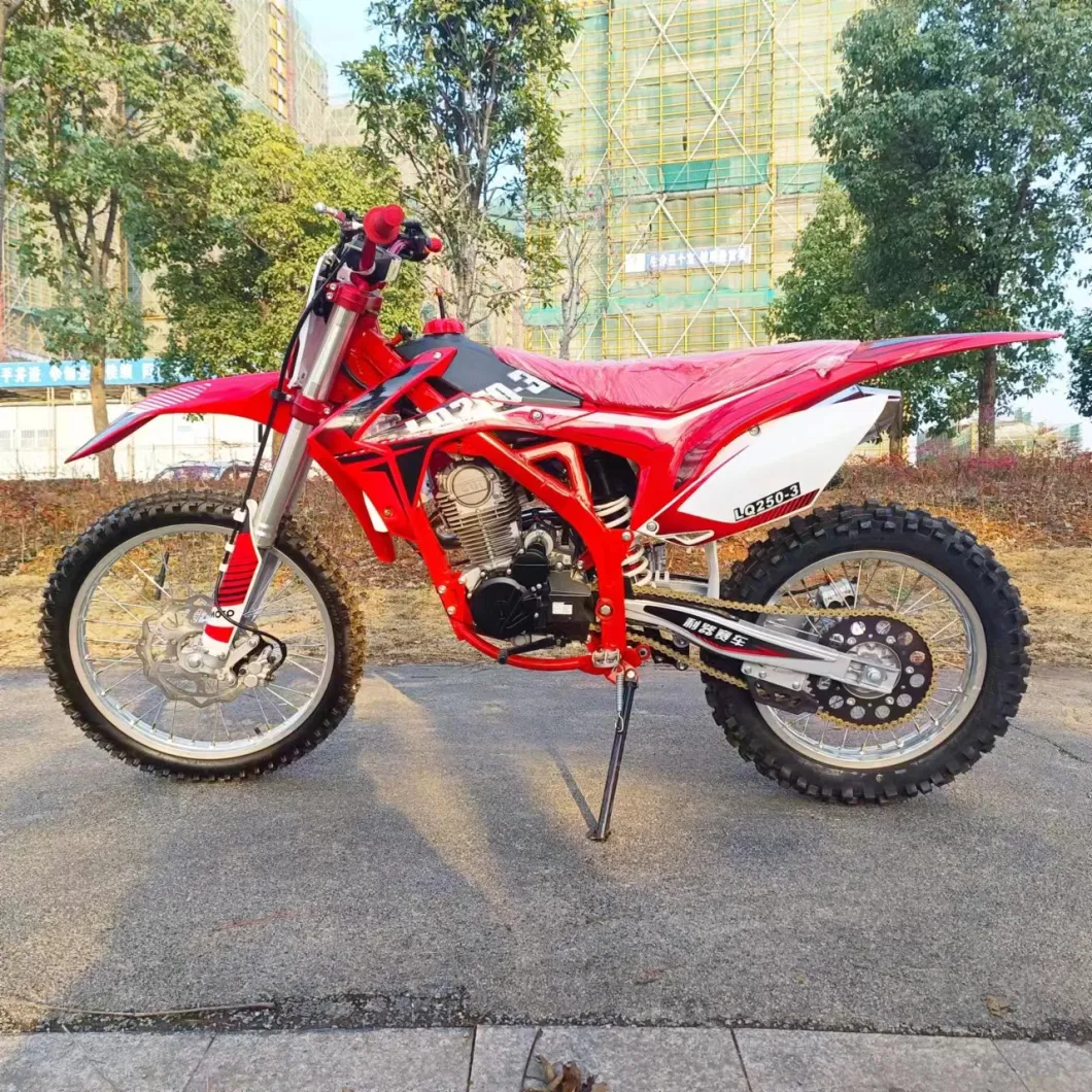 New 250cc Motorcross Dirt Bike Adult off Road Motorcycle