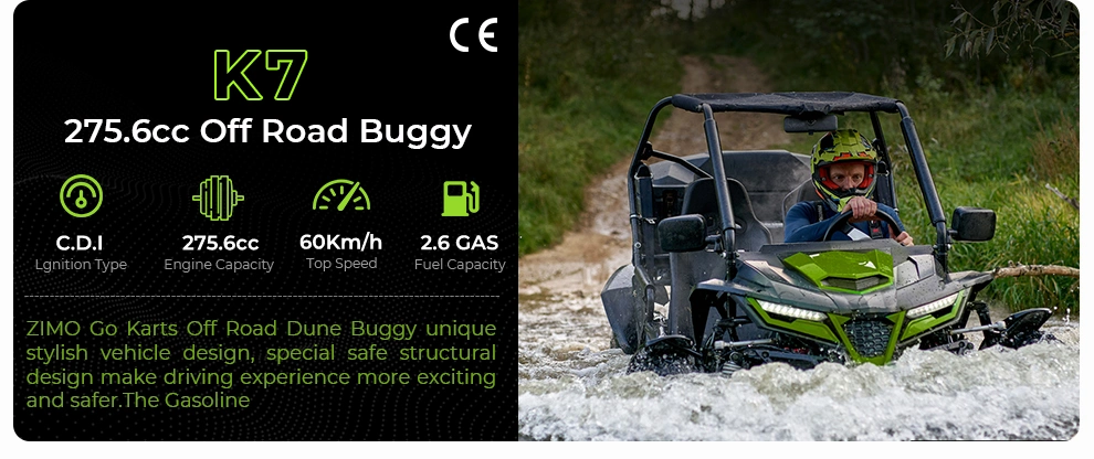10KW 72V Utility Vehicle Off Road 4X4 Electric UTV for Adults