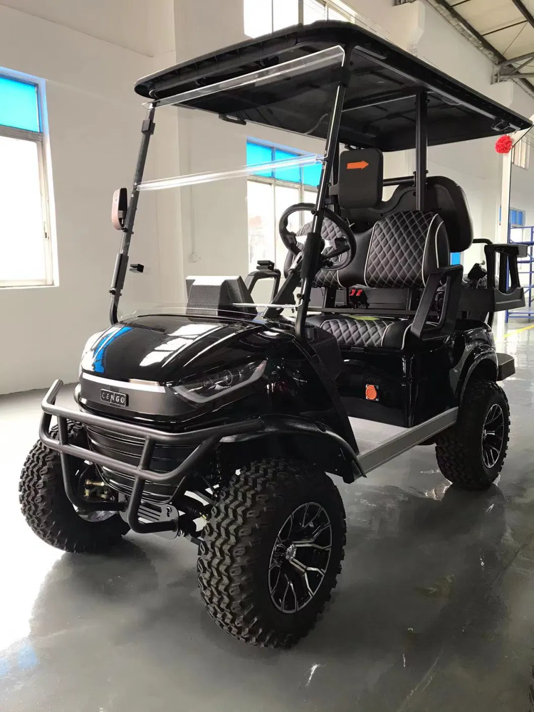 Chinese Electric Golf Cart 4 Seater Lithium off Road Hunting Golf Buggy