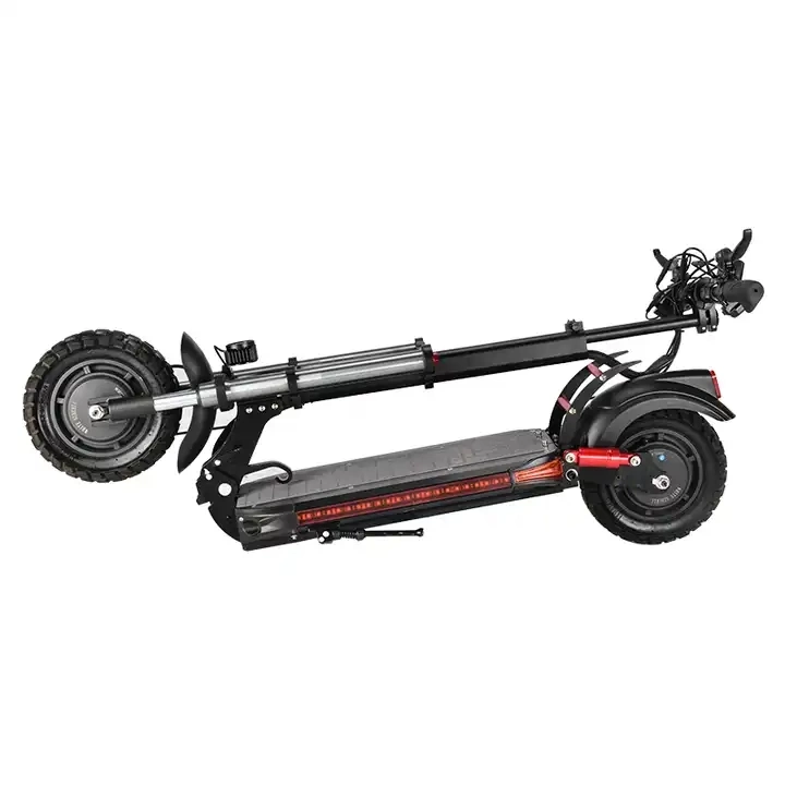Foldable Adults Electrical Scooter 60V 2000W Electric Scooter with 2 Wheels Dual Hub Motor off Road