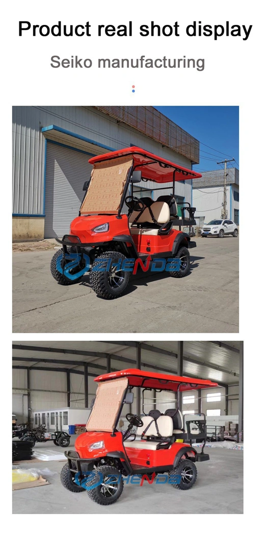 Quadricycle Disc Brake Rear Axle Drive Assembly Suspension Front Axle Homemade Brushless DC Motor Golf Cart Sightseeing Vehicle