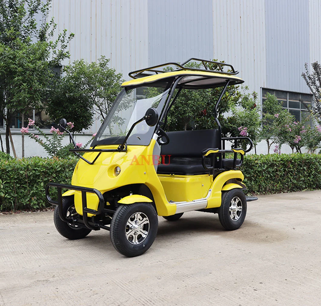Club Golf Car Battery Operated New 4 Seats China Factory Custom Four Wheel Electric Vehicle
