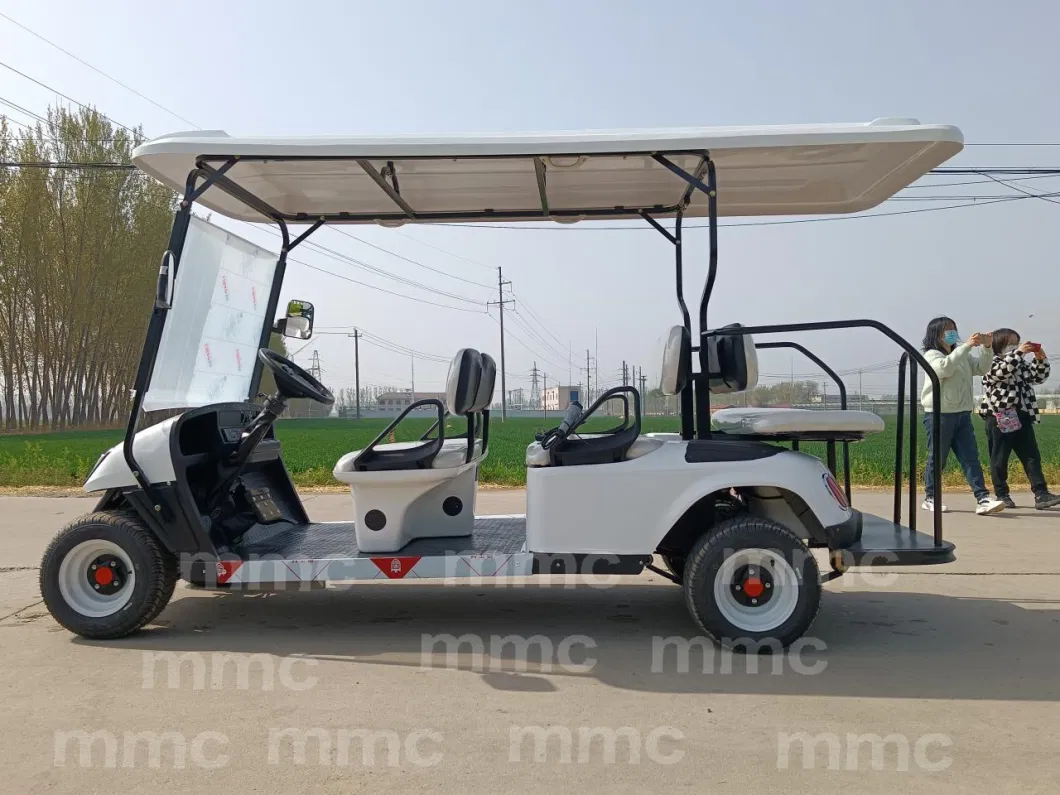 Factory Supply 6 Seats Cheaper Golf Cart/Seat Folds Back Electric Golf Car/Intelligent Utility Electric Vehicle